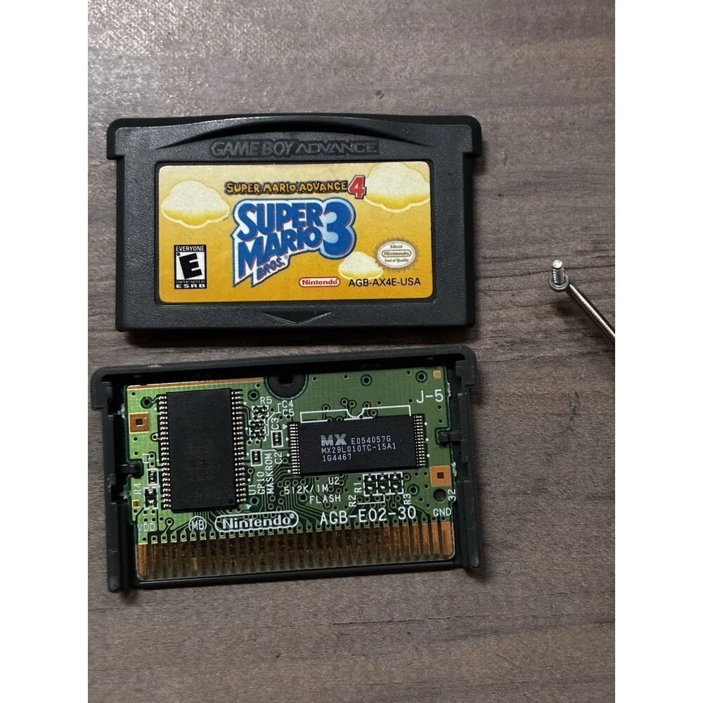 Super Mario Advance 4: Super Mario Bros. 3 (Nintendo GBA, 2003) Authentic Tested